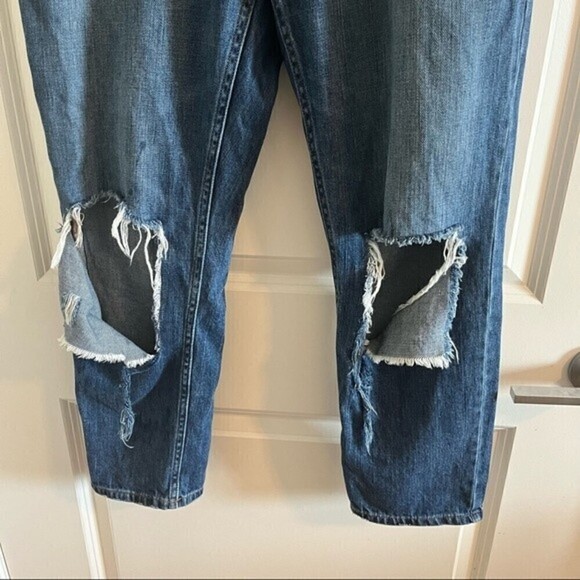 EVERLANE The Summer Jean Distressed High Sz 30 - Picture 4 of 12